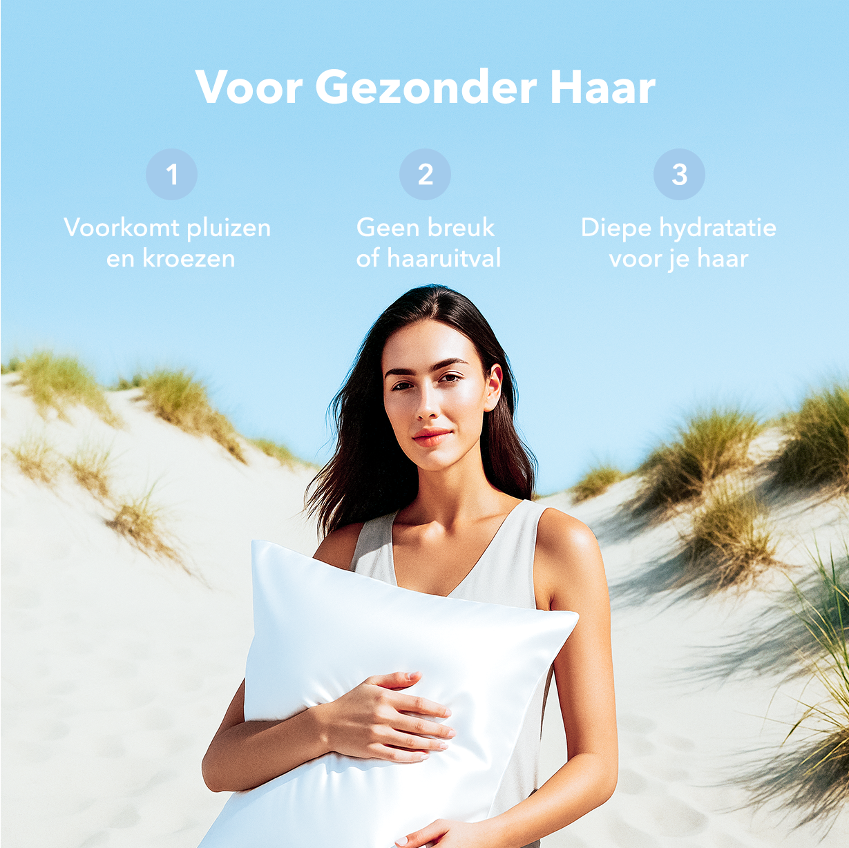 2x Luxe Zijden Kussensloop